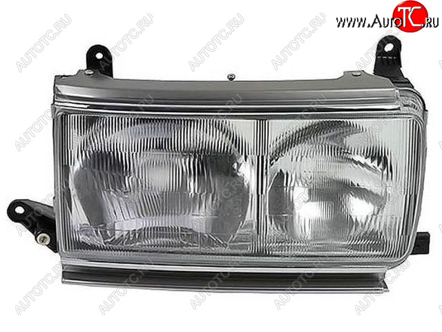 2 499 р. Правая фара BODYPARTS Toyota Land Cruiser 80 (1989-1997)  с доставкой в г. Королёв