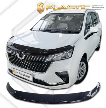 Дефлектор капота CA-Plastic Exclusive Wuling (Wuling) Jiachen (Джиачен) (2022-2025) минивэн