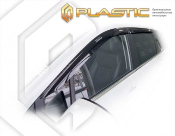 2 059 р. Дефлектора окон CA-Plastic  Wuling Jiachen (2022-2025) минивэн (серия Сlassic полупрозрачный)  с доставкой в г. Королёв. Увеличить фотографию 2