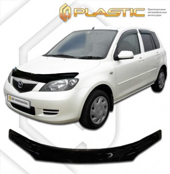 Дефлектор капота (август 2002 DY3R, DY3W, DY5R, DY)CA-Plastic Mazda 2/Demio DY дорестайлинг (2002-2005)