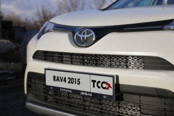 Рамка гос. номера ТСС Тюнинг Toyota RAV4 XA40 5 дв. рестайлинг (2015-2019) ()