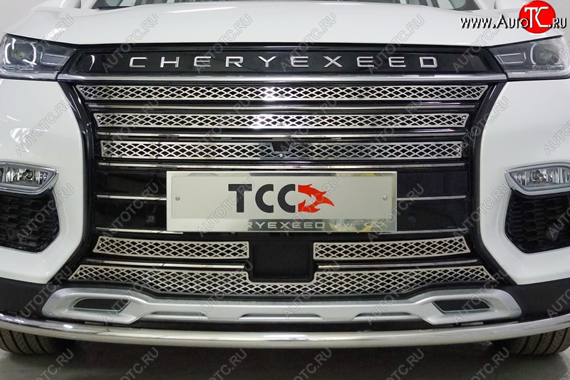 1 000 000 р.  ТСС Тюнинг CHERYEXEEDTXL 2020-2021 - Ршетка радиатора нижняя (лист)  cherexetxl2012  с доставкой в г. Королёв