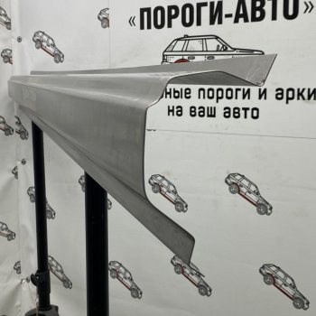 Правый порог (Ремкомплект) полный профиль Пороги-Авто Лада Приора 2172 хэтчбек дорестайлинг (2008-2014)  (холоднокатаная сталь 1 мм)