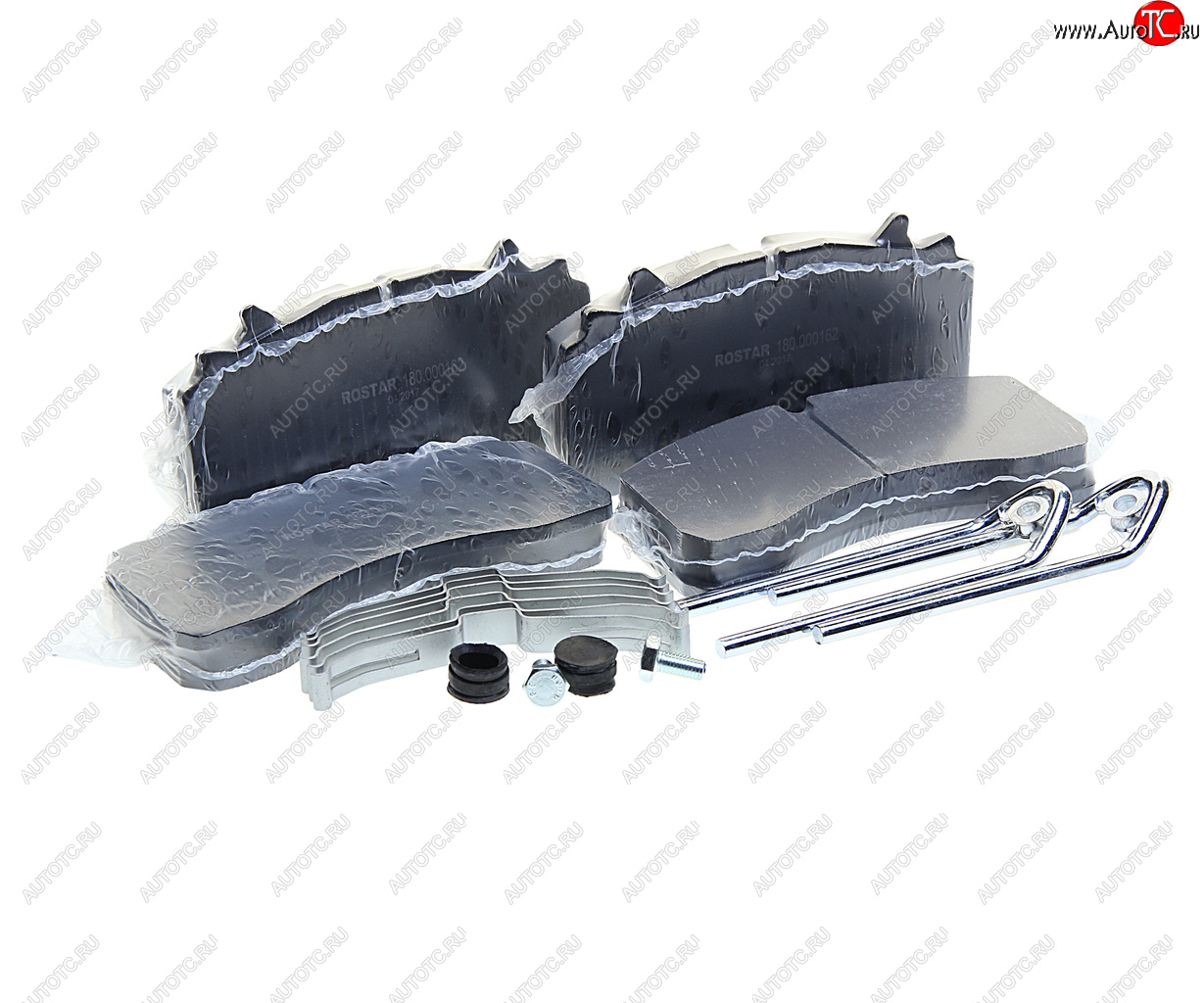 8 599 р. Колодки тормозные SAF дисковые (210х110х31мм, Wabco PAN 22-1) (4шт.) ROSTAR ROSTAR 180.000162  с доставкой в г. Королёв
