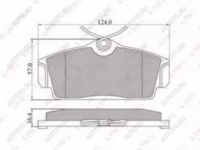 1 559 р. Колодки тормозные передние с АБС (4шт.) MANDO  Nissan Almera  N16 - Primera ( 2 хэтчбэк,  2 седан,  2 универсал)  с доставкой в г. Королёв