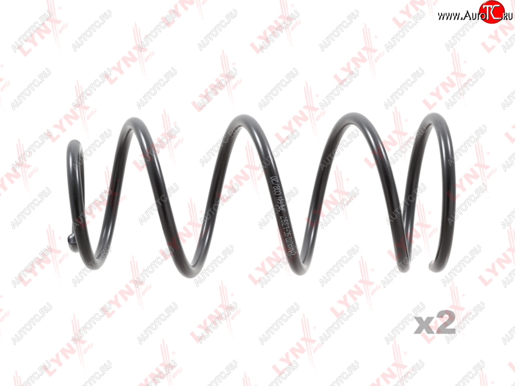 2 399 р. Пружина передней подвески LYNX Ford Focus 2 седан рестайлинг (2007-2011)  с доставкой в г. Королёв