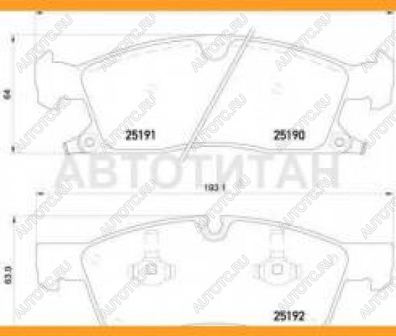 6 899 р. Колодки тормозные передние (4шт.) BREMBO Jeep Grand Cherokee WK2 дорестайлинг (2010-2013)  с доставкой в г. Королёв