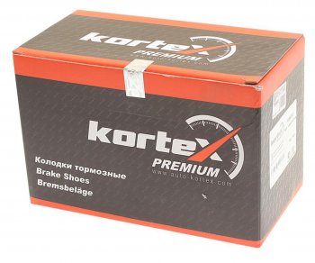 1 749 р. Колодки тормозные задние барабанные (4шт.) KORTEX Nissan Almera Classic седан B10 (2006-2013)  с доставкой в г. Королёв. Увеличить фотографию 2