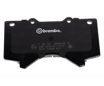 5 999 р. Колодки тормозные передние (4шт.) BREMBO  Toyota Land Cruiser  200 (2007-2021) дорестайлинг, 1-ый рестайлинг, 2-ой рестайлинг  с доставкой в г. Королёв. Увеличить фотографию 3