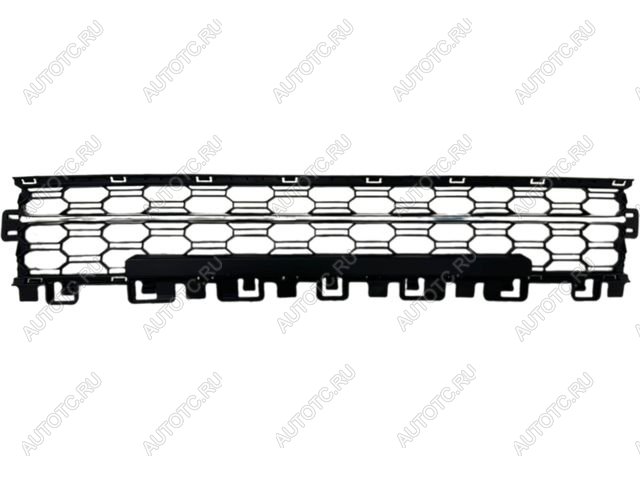 2 249 р. Центральная решетка переднего бампера (пр-во Китай) BODYPARTS  Skoda Octavia  A8 (2019-2022) универсал (молдинг хром)  с доставкой в г. Королёв