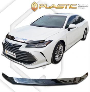 2 059 р. Дефлектор капота CA-Plastic  Toyota Avalon  XX50 (2018-2023) (серия Classic черный)  с доставкой в г. Королёв. Увеличить фотографию 2