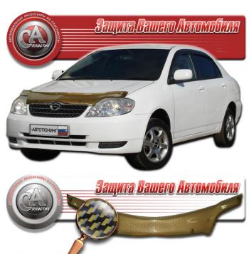 Дефлектор капота CA-Plastiс Toyota (Тойота) Corolla (Королла)  E120 (2000-2004) E120 седан дорестайлинг, универсал дорестайлинг, хэтчбек 5 дв. дорестайлинг