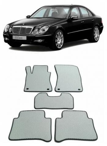 Текстильные коврики в салон (4matic LUX текстиль) SeinTex  Mercedes-Benz E-Class W211 дорестайлинг седан (2002-2006)