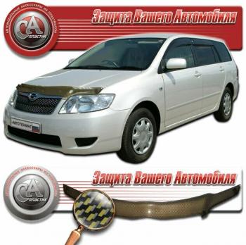 Дефлектор капота CA-Plastiс SSANGYONG (Ссан) Kyron (Кайрон) (2005-2016) дорестайлинг, рестайлинг