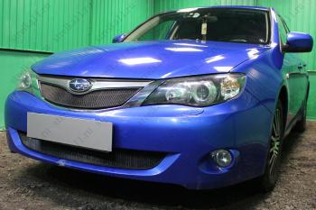 Защита радиатора (низ) Стрелка11 Стандарт Subaru Impreza GE седан (2007-2012)