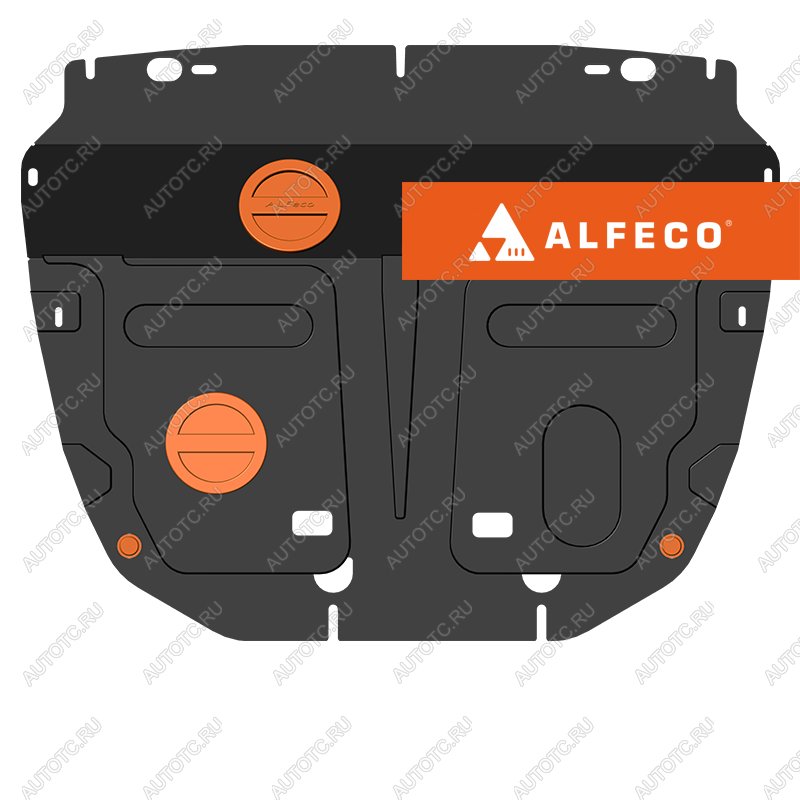 4 299 р. Защита картера и КПП (V-1.5) ALFECO EXEED LX дорестайлинг (2017-2022) (сталь 2 мм)  с доставкой в г. Королёв