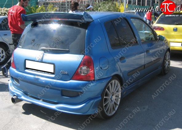 23 899 р. Задний бампер R1 Renault Clio BB дорестайлинг, хэтчбэк 5 дв. (1998-2002)  с доставкой в г. Королёв