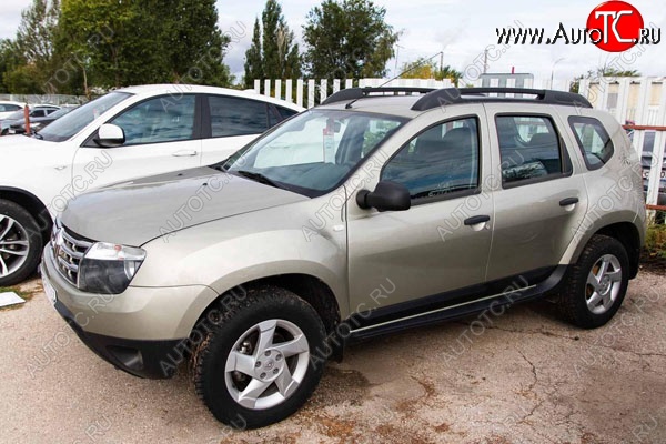 4 649 р. Молдинги дверей Артформ Renault Duster HS рестайлинг (2015-2021)  с доставкой в г. Королёв