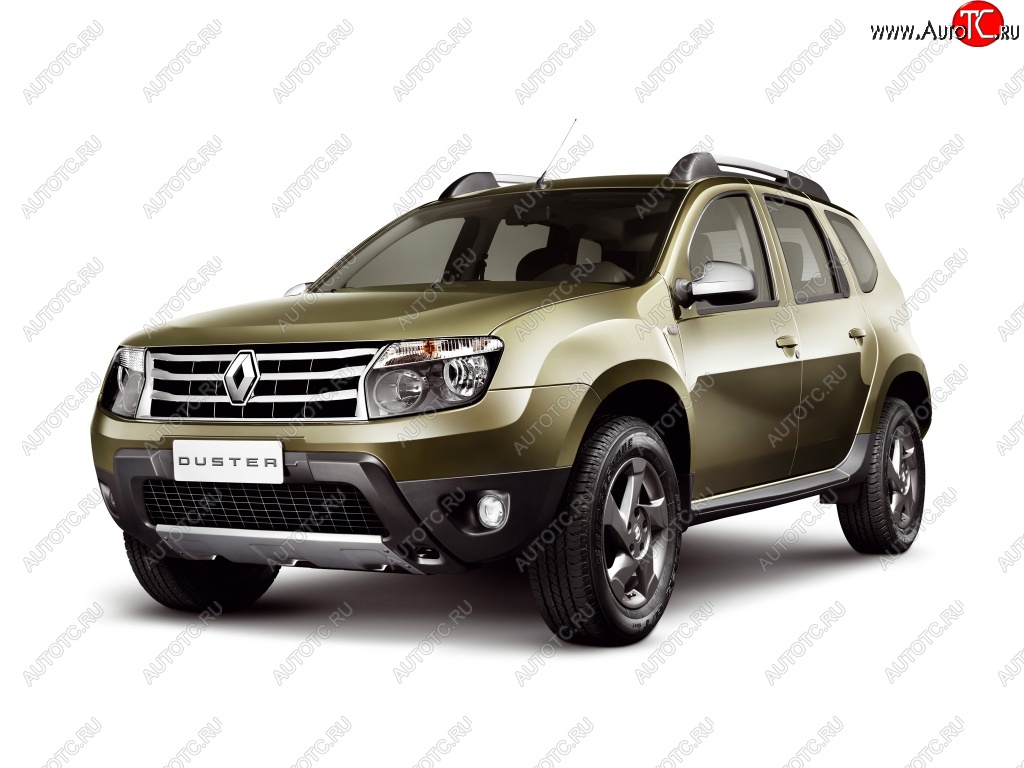 5 999 р. Передний бампер Стандартный (с отверстиями под ПТФ) Renault Duster HS дорестайлинг (2010-2015) (Неокрашенный)  с доставкой в г. Королёв