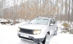 4 599 р. Решётка радиатора DM-Style  Renault Duster  HS (2010-2015) дорестайлинг (Без сетки, Неокрашенная глянец (под окраску))  с доставкой в г. Королёв. Увеличить фотографию 5