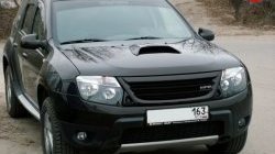 4 399 р. Решётка радиатора Next №2 Renault Duster HS дорестайлинг (2010-2015) (Неокрашенная)  с доставкой в г. Королёв. Увеличить фотографию 2