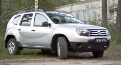 2 189 р. Защитная сетка решетки переднего бампера (с дхо без обвеса) РА Renault Duster HS дорестайлинг (2010-2015)  с доставкой в г. Королёв. Увеличить фотографию 2