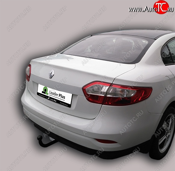 7 199 р. Фаркоп Лидер Плюс (съемный шар тип A) Renault Fluence дорестайлинг (2010-2012) (Без электропакета)  с доставкой в г. Королёв