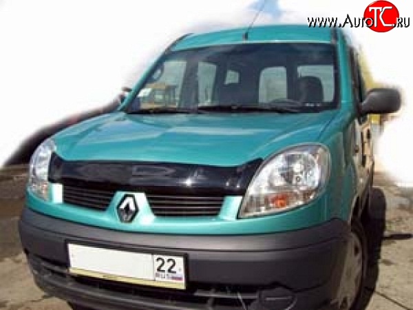 2 699 р. Дефлектор капота NovLine Renault Kangoo KC рестайлинг (2003-2007)  с доставкой в г. Королёв