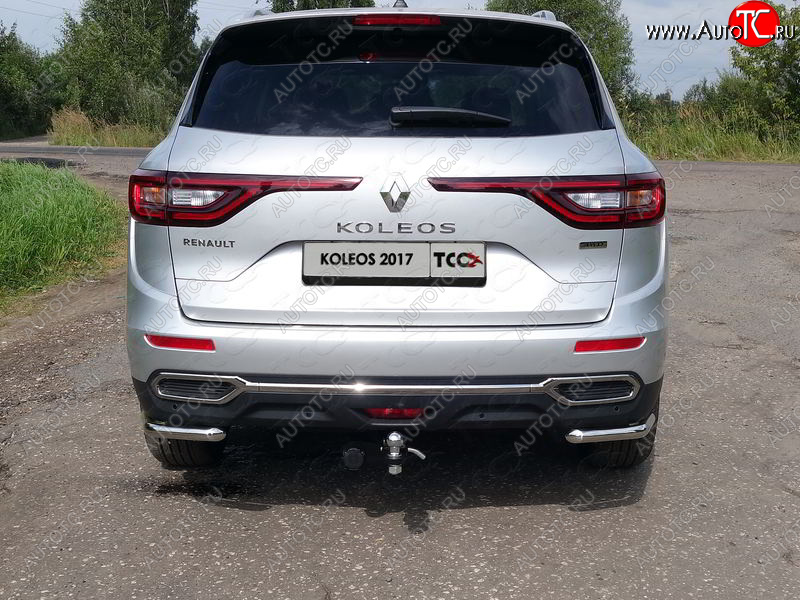 10 549 р. Фаркоп (тягово-сцепное устройство) TCC Renault Koleos 2 (2016-2024) (Оцинкованный, шар E)  с доставкой в г. Королёв