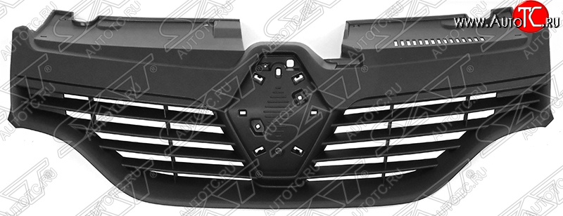 2 089 р. Решётка радиатора SAT Renault Logan 2 дорестайлинг (2014-2018) (Неокрашенная)  с доставкой в г. Королёв