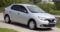 2 099 р. Защитная сетка в нижнюю часть бампера RA Renault Logan 2 дорестайлинг (2014-2018)  с доставкой в г. Королёв. Увеличить фотографию 2