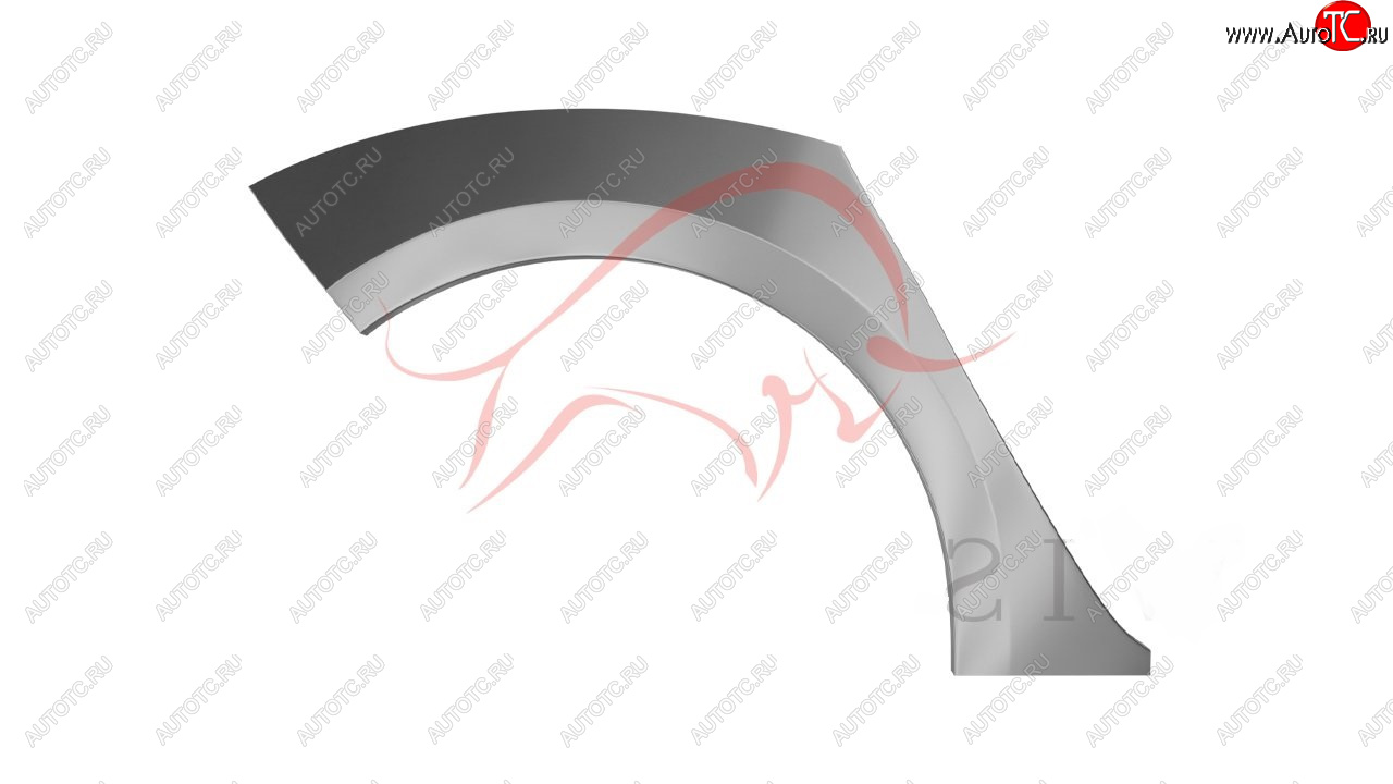 2 189 р. Правая задняя ремонтная арка (внешняя) Wisentbull  Renault Megane  универсал (2016-2025)  дорестайлинг  с доставкой в г. Королёв