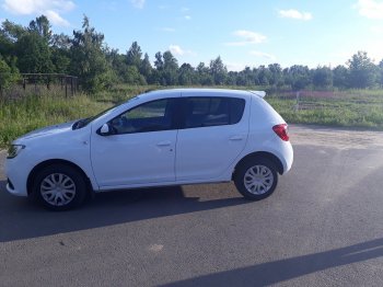 6 499 р. Спойлер INMAX Renault Sandero Stepway (B8) рестайлинг (2018-2022) (неокрашенный)  с доставкой в г. Королёв. Увеличить фотографию 5