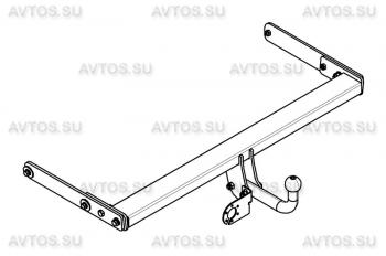 6 799 р. Фаркоп (условно-съемный шар) AvtoS Volkswagen Tiguan Mk2 дорестайлинг (2016-2020)  с доставкой в г. Королёв. Увеличить фотографию 2