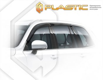 Дефлектора окон CA-Plastic Volvo (Вольво) XC90 (ИксЦ90)  L (2015-2025) L дорестайлинг, рестайлинг