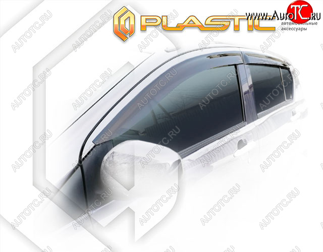 1 999 р. Ветровики дверей CA-Plastic  Toyota Pixis Epoch  LA300A, LA310A  (2012-2013) хэтчбек 5 дв. дорестайлинг (Classic полупрозрачный)  с доставкой в г. Королёв