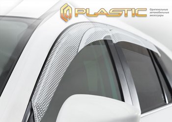 Ветровики дверей CA-Plastic Toyota (Тойота) Hiace (Хайс)  H300 (2019-2024) H300 минивэн дорестайлинг