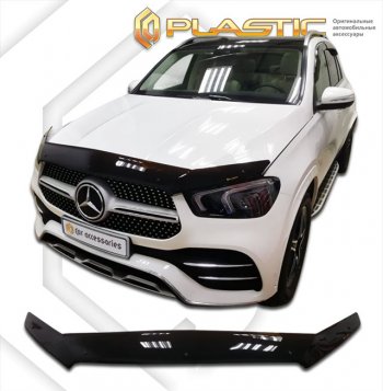 Дефлектор капота (exclusive) CA-Plastic Mercedes-Benz (Мерседес-Бенс) GLE class (ГЛЕ)  W167 (2018-2025) W167