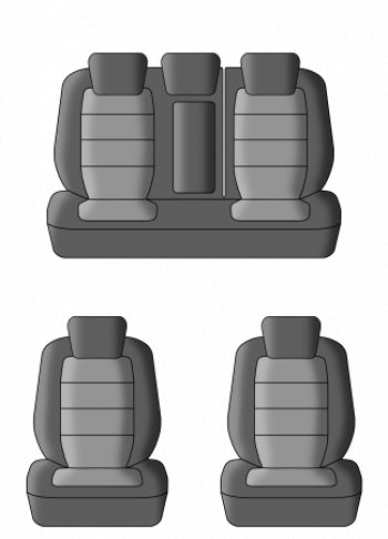 6 499 р. Чехлы сидений (жаккард, 60/40, раздельная задняя спинка, подлокотник, 3Г-образ.подголовника) Lord Autofashion Дублин Renault Arkana (2019-2025) (Чёрный, Ёж красный)  с доставкой в г. Королёв. Увеличить фотографию 3