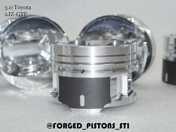 28 799 р. Поршни (Toyota 3,0 2JZ-GTE (V=15,2) под кольца 1,2/1,5/4,0) СТИ Toyota Aristo S160 дорестайлинг (1997-2001) (диаметр поршня: 86.50 мм)  с доставкой в г. Королёв. Увеличить фотографию 4