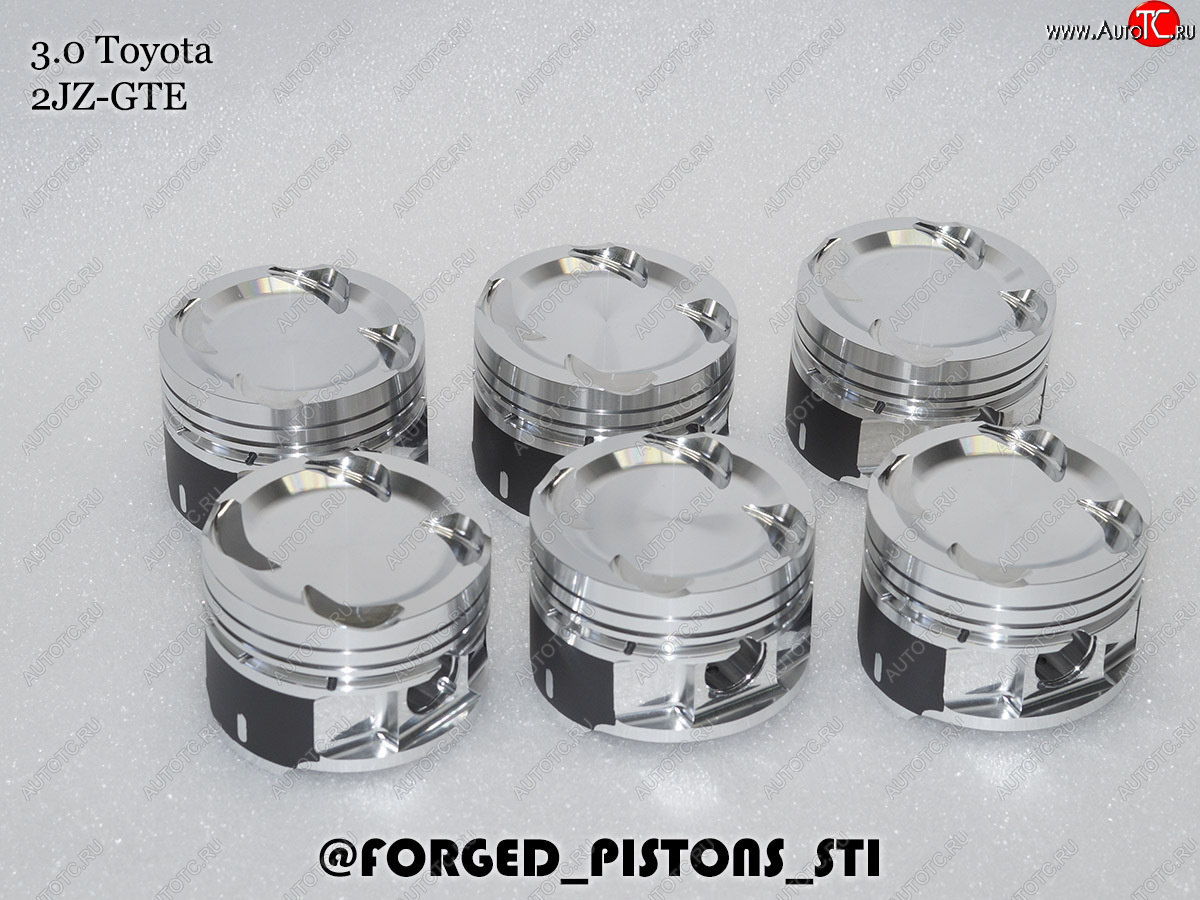 28 799 р. Поршни (Toyota 3,0 2JZ-GTE (V=15,2) под кольца 1,5/1,5/4,0) СТИ Toyota Aristo S160 дорестайлинг (1997-2001) (диаметр поршня 86 мм)  с доставкой в г. Королёв