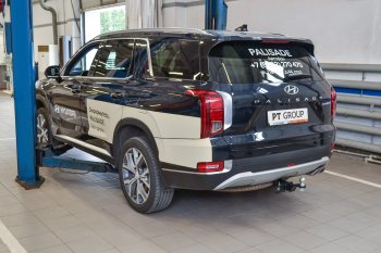 17 999 р. Фаркоп (быстросъемный квадрат) Petroil Tuning Hyundai Palisade LX2 (2018-2022)  с доставкой в г. Королёв. Увеличить фотографию 2