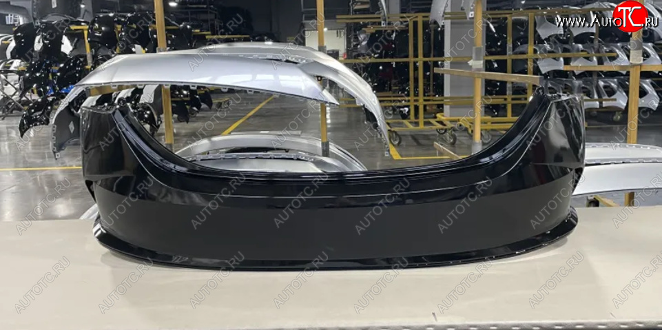 2 579 р. Задний бампер Технопласт Hyundai Solaris HCR седан рестайлинг (2020-2022)  с доставкой в г. Королёв