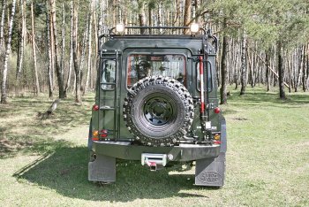 29 999 р. Бампер задний силовой РИФ  Land Rover Defender 110  1 L316 - Defender 90  1 L316 (Под лебёдку)  с доставкой в г. Королёв. Увеличить фотографию 2