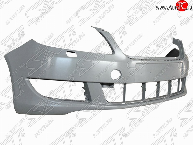 2 689 р. Передний бампер Стандарт Skoda Fabia Mk2 хэтчбэк рестайлинг (2010-2014) (Неокрашенный)  с доставкой в г. Королёв