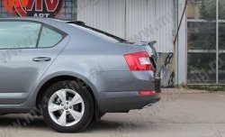 5 849 р. Спойлер RS  Skoda Octavia  A7 (2012-2020) дорестайлинг лифтбэк, рестайлинг лифтбэк (Неокрашенный)  с доставкой в г. Королёв. Увеличить фотографию 6