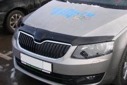 Дефлектор капота NovLine Skoda (Шкода) Octavia (Октавия)  A7 (2012-2017) A7 дорестайлинг лифтбэк, дорестайлинг универсал