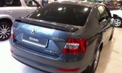 2 649 р. Спойлер LitCompany Skoda Octavia A7 дорестайлинг лифтбэк (2012-2017) (Неокрашенный)  с доставкой в г. Королёв. Увеличить фотографию 9