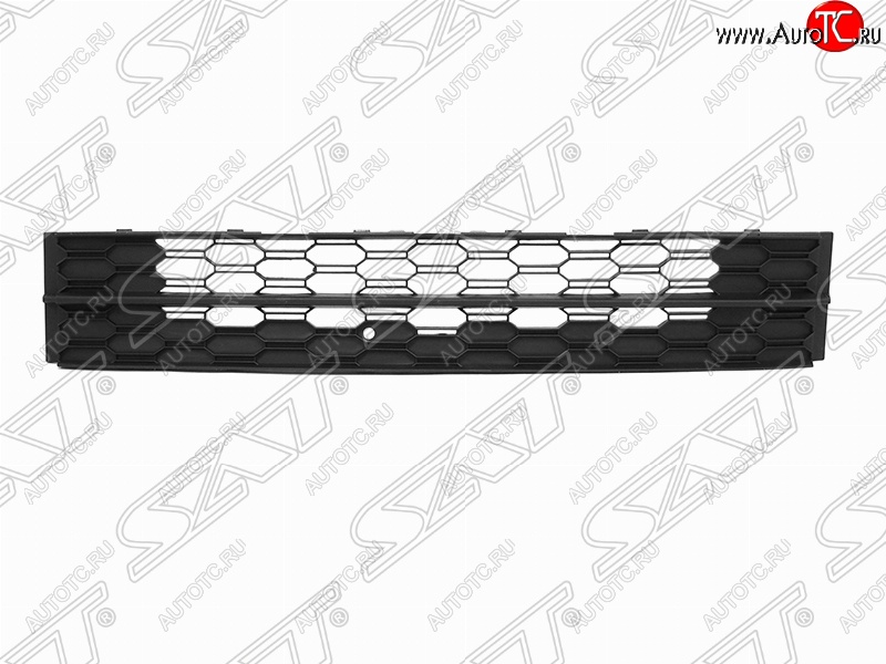 1 459 р. Решётка в передний бампер SAT  Skoda Octavia  A7 (2016-2020) рестайлинг универсал  с доставкой в г. Королёв