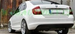 6 249 р. Пороги накладки CT Skoda Rapid NH1 хэтчбэк дорестайлинг (2012-2017) (Неокрашенные)  с доставкой в г. Королёв. Увеличить фотографию 5